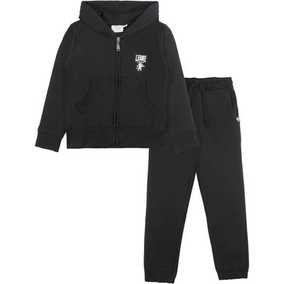 Leone 1947 Fresh Mädchen Winter-Trainingsanzug mit Kapuze und Reißverschluss