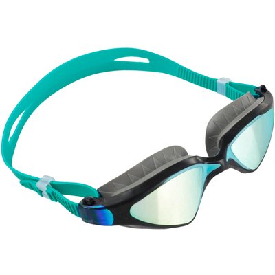 Crowell GS20 Flo Mirror Schwimmbrille grau-grün