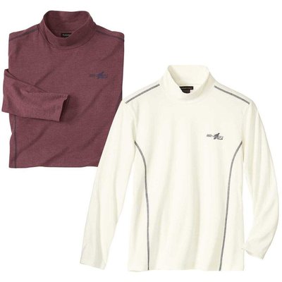 2er-Pack Unterziehpullover Snow