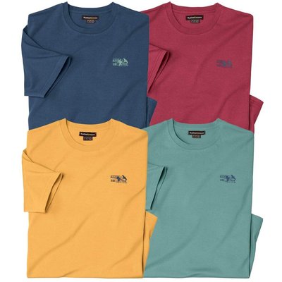 4er-Pack T-Shirts Travel