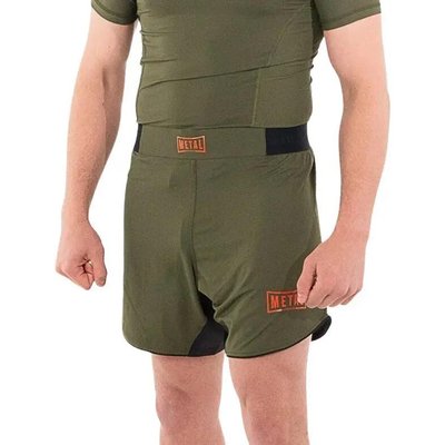MMA Shorts Metal Boxe Olive XXL