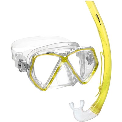 Schnorchelkombi Kinder 8-14 Jahre Zephir Jr Maske Siliter Schnorchel Semi-Dry