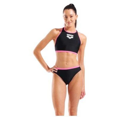 Arena Y-Line Badeanzug Schwarz/Rosa Damen