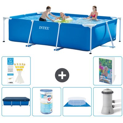 Rechteckiger Frame Pool - 300x200x75 cm - 5-teilig S167