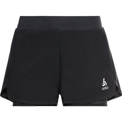 Odlo Zeroweight 3in 2-in-1 Shorts Schwarz Damen