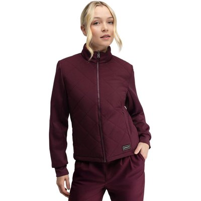 Women Golf 's reversible quilted jacket Approach-W Valsain Red