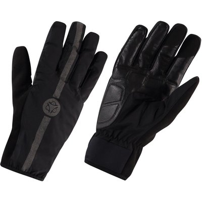 Fahrrad Regen-Handschuhe Commuter winddicht wasserdicht Touchscreen schwarz