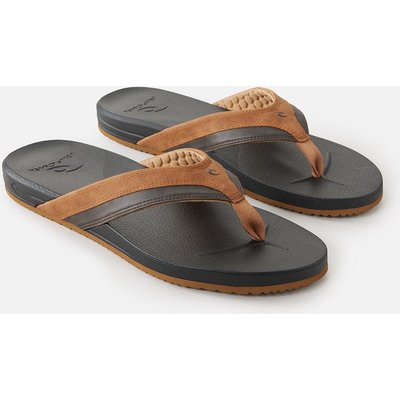 Zehentrenner Unisex Soft Top - Black/Brown