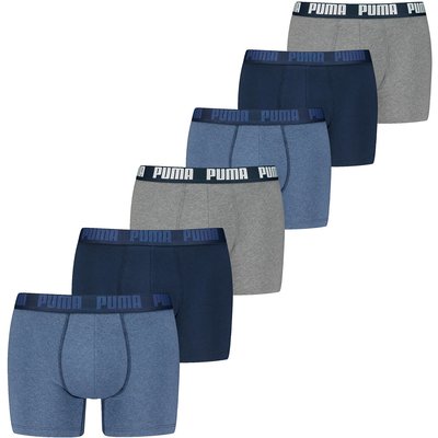PUMA Basic EVERYDAY Herren Boxershorts Unterhose 6er-Pack