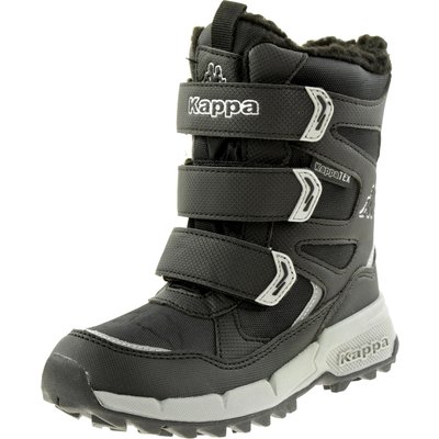 Kappa Unisex Kinder Stiefel Winterschuh gefüttert Schwarz 260902K