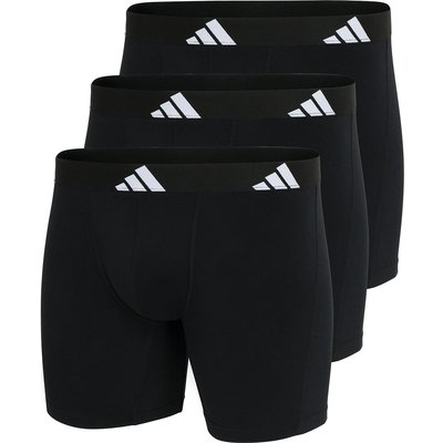 Adidas Basic Boxer Brief Men Herren Unterhose Shorts Unterwäsche 3er Pack