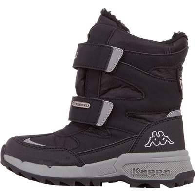 Kappa Unisex Kinder Stiefel Winterschuh gefüttert Stylecode 260903K Schwarz