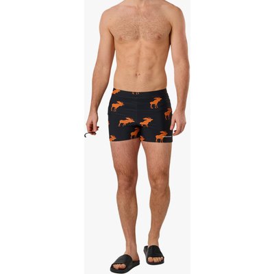 Herren Schwimmen Badeshorts Schnelltrocknend Forest