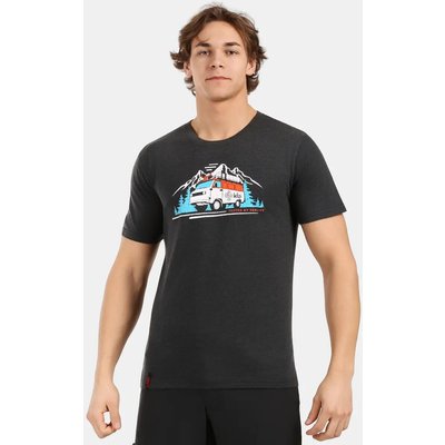Herren-Baumwoll-T-Shirt mit kurzen Ärmeln Kilpi VIBE-M