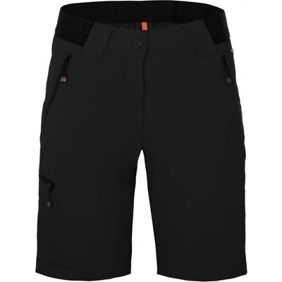 Damen Wandershorts leicht, strapazierfähig Schwarz