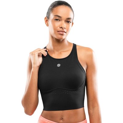 Women Fitness 's running tank top Namib Black Black