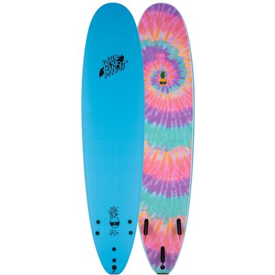 Foamie Surfboard 8'0" Performer x BEN GRAVY - Blau