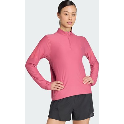 adi365 Iconic Running Pullover, Reißverschluss bis zur Brust