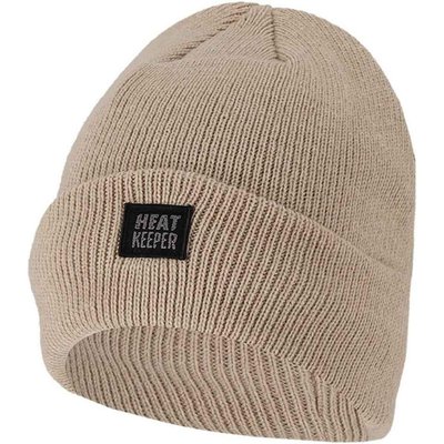 Heatkeeper Herren Thermomütze, wind- und wasserdicht, Camel