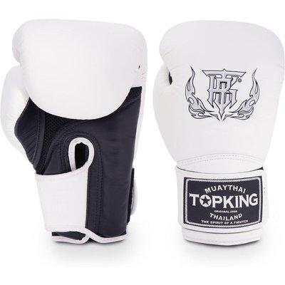 Boxhandschuhe Topking SUPER AIR DOUBLE TONE Weiß ATMUNGSAKTIV