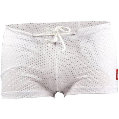 FS-01 American Football Short, Kompressionshose mit 3 Taschen, weiß