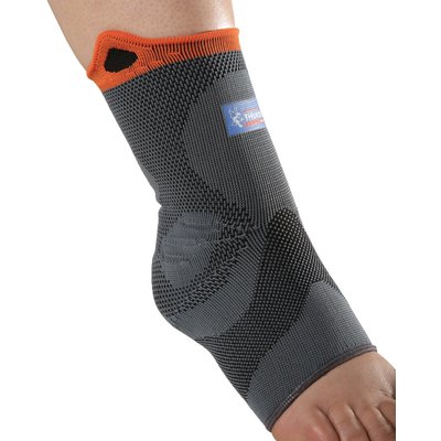 Verstärkte gestrickte Sprunggelenkbandage