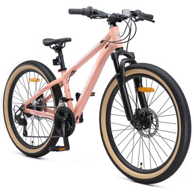 MTB 24" aluminium, Kinderrad 9 Jahre, 21 Gang, Scheibenbremse