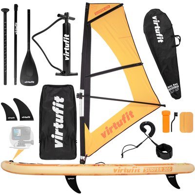 Supboard Surfer 305 – Inklusive Windsegel und Zubehör