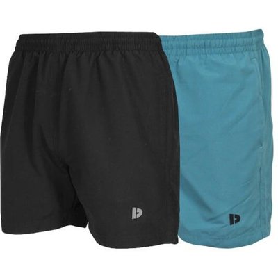 2-Pack Donnay Herren Sport-/Badeshorts Toon