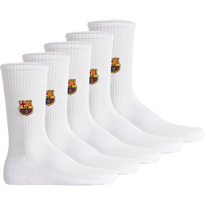Socken Unisex 5er Pack Stretch-FCB Crew Socks 5-Pack Embroidery