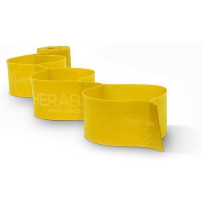 Fitnessband CLX Leicht Gelb Fitness / Krafttraining Unisex Gelb