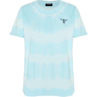 T-Shirt mit Batik-Unikat