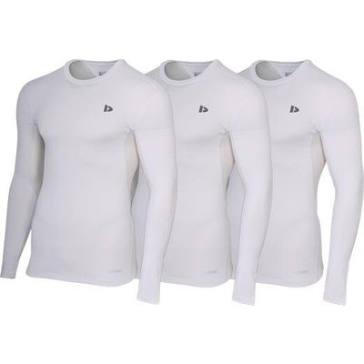 Donnay 3-Pack Herren Baselayer Langarmshirt