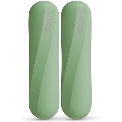 Pilates Hanteln 1 kg Silikon - Kurzhanteln 2er Set für Pilates & Yoga Workout