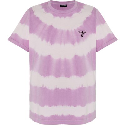 T-shirt mit Batik-Färbung