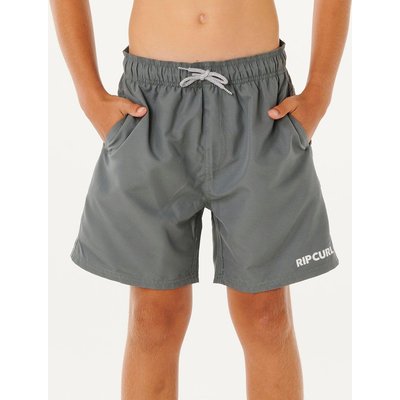 Boardshort Jungen Streamline Offset Volley Boardshort - Moss