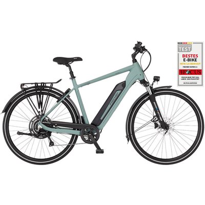 FISCHER Trekking E-Bike VIATOR 2.1 ACTIVE - grün, 28 Zoll, RH 55 cm, 459 Wh