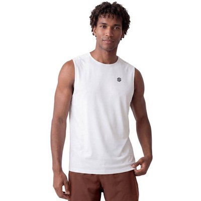 Men Hiking 's trail running tank top Apex White White