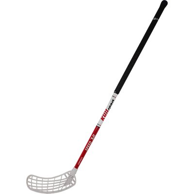 Floorball-Hockeyschläger FREEZ SPEED 32-rot 100 cm rund MB links
