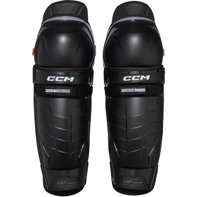 CCM Tacks XR Junior 12" Schwarz Schienbeinschoner für Kinder