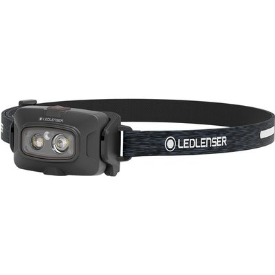 Stirnlampe HF4R Core, 500 lm, 130m Leuchtweite, IP68, wiederaufladbar, schwarz