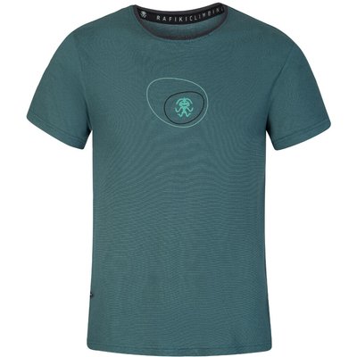 Herren Performance leichtes Kurzarm-T-Shirt RAFIKI blau