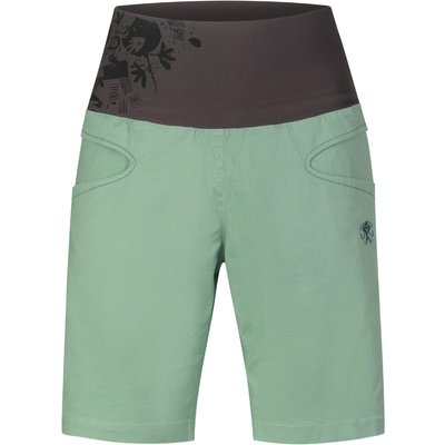 Damen Performance-Klettershorts RAFIKI mit Cabrio-Taille grün
