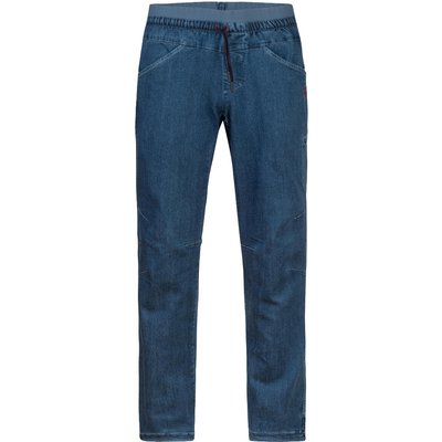Herren Denim Kletterjeans mit verstellbarem Gummibund RAFIKI dunkelblau