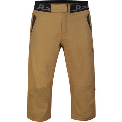 Herren 3/4 Kletterhose mit Klettverschluss RAFIKI braun