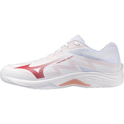 Mizuno Damen LIGHTNING SELECT Volleyball Schuhe V1GC267073 White Rose