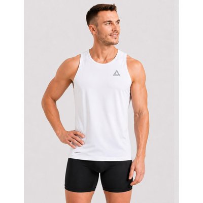 Herren Laufshirt Ärmellos Kurzarm Running Tank-Top Pro Line II Cloud