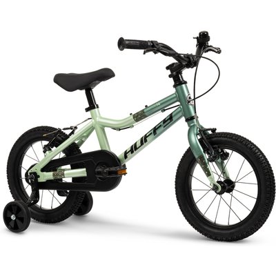 Huffy 14-Zoll-Literide-Fahrrad, grün, für Kinder von 4 bis 6 Jahren