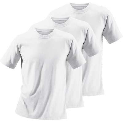 Herren Rundhalsshirts (3 Stück), Baumwolle»Cotton made in Africa«