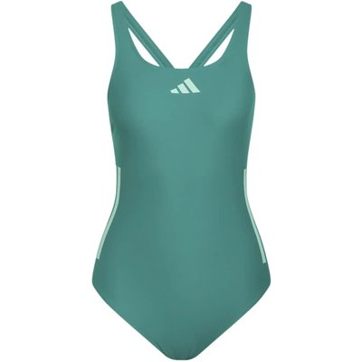 Einteiler Badeanzug Rücken C Damen adidas 3-Stripes